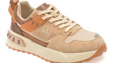 Pantofi sport GRYXX bej, 9823, din piele ecologica