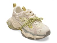 Pantofi sport GRYXX bej, 991, din material textil si piele naturala - 1