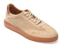 Pantofi sport GRYXX bej, M25Y48, din piele intoarsa - 1