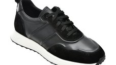 Pantofi sport GRYXX BF579 negri din piele naturala pentru barbati