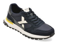 Pantofi sport GRYXX bleumarin, 58636, din material textil si piele naturala - 1