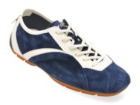 Pantofi sport GRYXX bleumarin, 60081, din piele intoarsa - 1