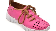 Pantofi sport GRYXX fucsia, 5306, din piele naturala
