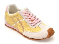 Pantofi sport GRYXX galbeni, 3601, din piele ecologica - 1