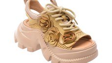 Pantofi sport GRYXX galbeni, 56288, din piele naturala