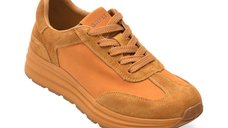Pantofi sport GRYXX galbeni, 80108, din piele naturala