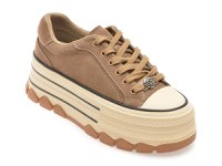 Pantofi sport GRYXX gri, 1291, din piele intoarsa - 1