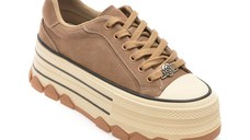 Pantofi sport GRYXX gri, 1291, din piele intoarsa