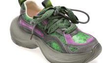 Pantofi sport GRYXX gri, 6557, din nabuc