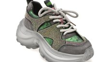 Pantofi sport GRYXX gri, 8585, din piele ecologica
