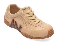 Pantofi sport GRYXX gri, C61203, din piele intoarsa - 1