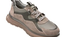 Pantofi sport GRYXX gri, ED003, din piele naturala