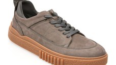 Pantofi sport GRYXX gri, M7609, din nabuc