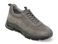 Pantofi sport GRYXX gri, MS2001, din nabuc - 1