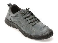 Pantofi sport GRYXX gri, WB01, din nabuc - 1