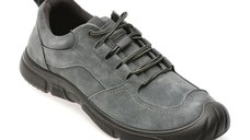 Pantofi sport GRYXX gri, WB01, din nabuc