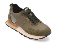 Pantofi sport GRYXX kaki, 110169, din piele naturala - 1