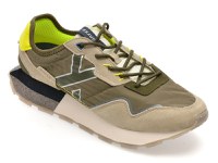 Pantofi sport GRYXX kaki, 40061M, din material textil - 1