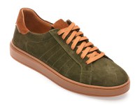 Pantofi sport GRYXX kaki, MB1420, din piele intoarsa - 1