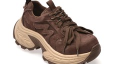 Pantofi sport GRYXX maro, 1899, din piele intoarsa
