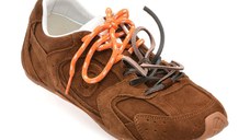 Pantofi sport GRYXX maro, 1G41S, din piele intoarsa
