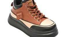 Pantofi sport GRYXX maro, 2379, din piele naturala