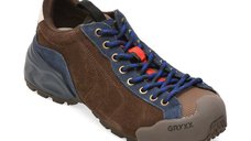 Pantofi sport GRYXX maro 26A01 din piele intoarsa pentru femei active