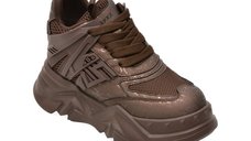 Pantofi sport GRYXX maro 2901 din material textil si piele naturala pentru femei active
