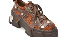 Pantofi sport GRYXX maro, 431031, din piele naturala