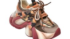 Pantofi sport GRYXX maro 5822 din piele ecologica pentru femei active