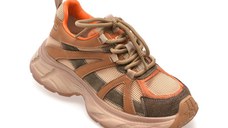 Pantofi sport GRYXX maro, 6928, din material textil