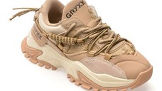 Pantofi sport GRYXX maro, 82691, din material textil