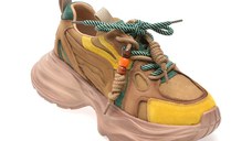Pantofi sport GRYXX maro, 8663, din piele naturala