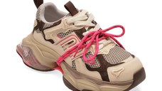 Pantofi sport GRYXX maro, 991, din material textil si piele naturala