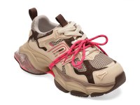 Pantofi sport GRYXX maro, 991, din material textil si piele naturala - 1