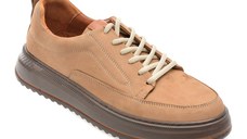 Pantofi sport GRYXX maro, BS4150, din nabuc
