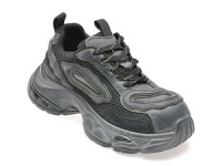 Pantofi sport GRYXX negri, 1002, din material textil - 1