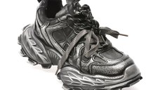 Pantofi sport GRYXX negri, 10161, din piele naturala