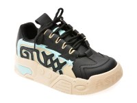 Pantofi sport GRYXX negri, 10201, din piele naturala - 1