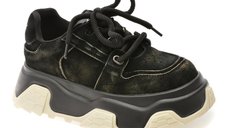 Pantofi sport GRYXX negri, 1063, din piele intoarsa