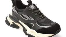 Pantofi sport GRYXX negri, 110031, din material textil