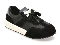 Pantofi sport GRYXX negri, 1123, din material textil - 1