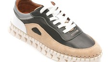 Pantofi sport GRYXX negri, 1391993, din piele naturala