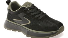 Pantofi sport GRYXX negri, 160723, din piele naturala