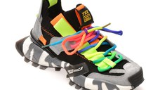 Pantofi sport GRYXX negri, 18159, din material textil