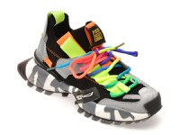 Pantofi sport GRYXX negri, 18159, din material textil - 1