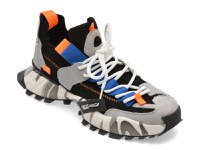 Pantofi sport GRYXX negri, 18159, din material textil - 1