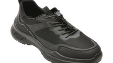 Pantofi sport GRYXX negri, 19081, din material textil