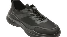 Pantofi sport GRYXX negri, 19081, din material textil
