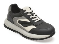 Pantofi sport GRYXX negri, 2052, din material textil - 1